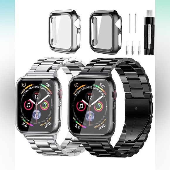 Accessories - Comp Apple Watch Band Case 10 9 8 7 6 5 4 3 2 1 SE 49mm 45mm 46mm 44mm 42mm 38mm